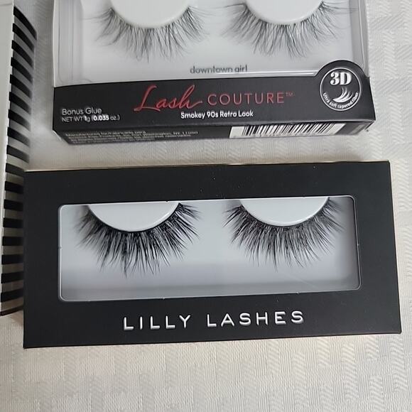 Bundle Lot of 3 Faux Mink Lashes by LILLY ARDELL KISS NEW Assorted - Picture 3 of 7